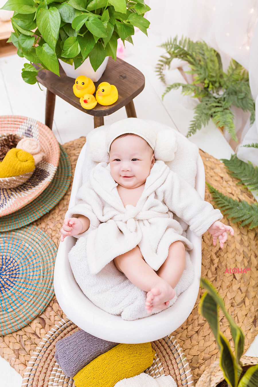 album ảnh gia đình bé tôn